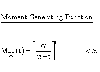 Statistical Distributions - Erlang Distribution - Moment GeneratingFunction