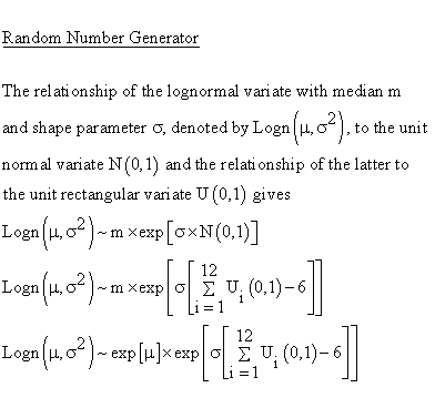Statistical Distributions - Lognormal Distribution - Random NumberGenerator