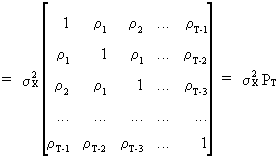 autocorrelation matrix