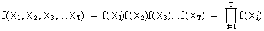 probability density function of white noise