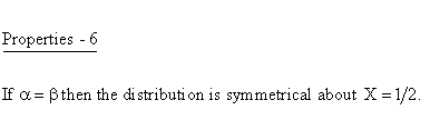 Continuous Distributions - Beta Distribution - Properties 6 - Symmetry