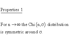 Continuous Distributions - Chi Distribution - Properties 1 - Symmetry