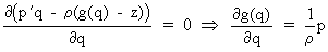 Differential input demand systems