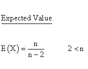 Fisher Distribution - Expected Value