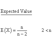 Statistical Distributions - Fisher F-Distribution - Expected Value