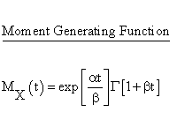 Continuous Distributions - Gumbel Distribution - Moment Generating
Function