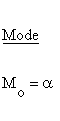 Statistical Distributions - Gumbel Distribution - Mode