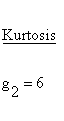 Continuous Distributions - Laplace Distribution - Kurtosis