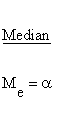 Statistical Distributions - Logistic Distribution - Median