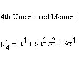 Continuous Distributions - Normal Distribution - Fourth Uncentered Moment