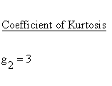 Continuous Distributions - Normal Distribution - Kurtosis