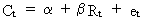 Ordinary Least Squares for Simple Regression
