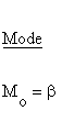 Statistical Distributions - Pareto Distribution - Mode