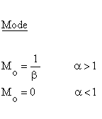 Statistical Distributions - Power Distribution - Mode