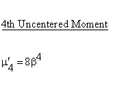 Continuous Distributions - Rayleigh Distribution - Fourth Uncentered
Moment