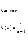 Statistical Distributions - r Distribution - Variance