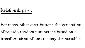 Continuous Distributions - Rect. (Uniform) Distribution - Related
Distributions 1 - Rectangular Distribution versus Other Distributions